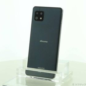 〔中古〕SHARP(シャープ) AQUOS sense6 64GB ブラック SH-54B docomo SIMフリー〔295-ud〕