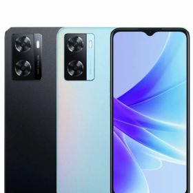 【中古】【美品】OPPO A77 128GB CPH2385 ブラック ブルー SIMFREE 【安心30日保証】 本体 白ロム CCコネクト