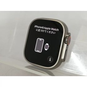 【中古】Apple Apple Watch Ultra2 49mm Cellular チタニウムケース/オレンジ/ベージュトレイルループ(M/L) MRF23J/A【大宮東口】保証期間1ヶ月【ランクB】
