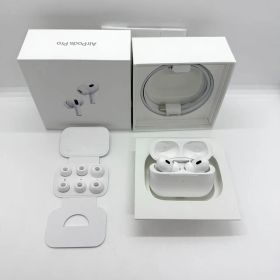 「中古品 Aランク」AppleAirPods Pro（第2世代） ワイヤレスヘッドフォン エアーポッズ [MQD83J/A]