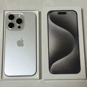 Apple iPhone15Pro 本体 ホワイトチタニウム 128GB