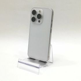 【中古品】Apple(アップル) iPhone 15 Pro / 2023 / 128GB / ホワイトチタニウム / 国内版SIMフリー / ランク:C / MTU83J/A / A3101 【中古品管理番号:36148】