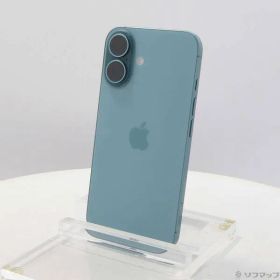 〔中古品〕 iPhone16 128GB ティール 3N395J／A SIMフリー【344】