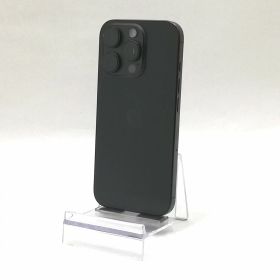 【中古品】Apple(アップル) iPhone 16 Pro / 2024 / 256GB / ブラックチタニウム / 国内版SIMフリー / ランク:C / MYN03J/A / A3292 【中古品管理番号:37466】