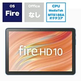 Amazon(アマゾン) FireタブレットPC Fire HD 10(第13世代) ブラック B0C2XN8HKD ［10.1型 /Wi-Fiモデル /ストレージ：32GB］ B0C2XN8HKD 【sof001】 [振込不可] [代引不可]