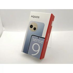 【未使用】SHARP 国内版 【SIMフリー】 AQUOS sense9 ブルー 6GB 128GB SH-M29【三宮センター】保証期間3ヶ月