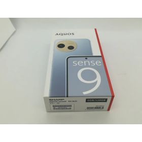 【未使用】SHARP 国内版 【SIMフリー】 AQUOS sense9 ブルー 6GB 128GB SH-M29【OSU301】保証期間3ヶ月