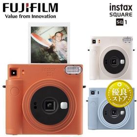 チェキ 本体 instax SQUARE SQ1 富士フィルム FUJIFILM カメラ INS SQ インスタントカメラ チェキスクエア オシャレ かわいい かっこいい (D) おすすめ