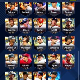 レジェンド現役最強多数、最強ハーパー、マチャド、マカッチェン、バーンズ | メジャスピ(MLBプロスピリット)のアカウントデータ、RMTの販売・買取一覧