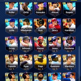 最強ハーパー、チッパージョーンズ、セペダ、ライアン、ソト、ゲレーロ | メジャスピ(MLBプロスピリット)のアカウントデータ、RMTの販売・買取一覧