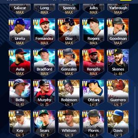 スキーンズ、ロビンソン、ゲレーロ、大谷 | メジャスピ(MLBプロスピリット)のアカウントデータ、RMTの販売・買取一覧