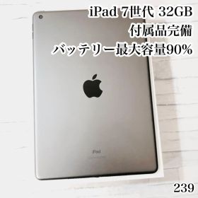 iPad 第7世代 32GB 付属品完備 wifiモデル 管理番号：239