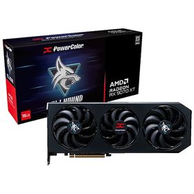 [14日間保証付き]グラフィックボード PowerColor Hellhound AMD Radeon RX 9070 XT 16GB GDDR6 [RX9070XT 16G-L/OC] グラフィックボード