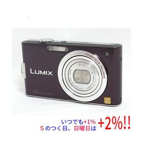 【中古】Panasonic LUMIX DMC-FX60-V バイオレット/1270万画素