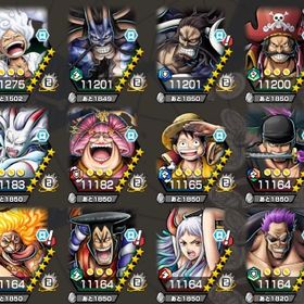 【オバブ90🔥】超フェス17体(全100Lv)‼️サポート170%⤴︎カラメ35枚以上 | バウンティラッシュのアカウントデータ、RMTの販売・買取一覧