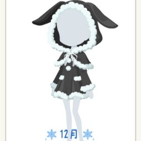 サンタ服（ラビットL） 黒 | ニコッとタウン(ニコタ)のアカウントデータ、RMTの販売・買取一覧