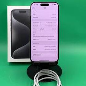 ★極美品 iPhone 15 Pro 128GB SIMフリー 最大容量88% 格安SIM可 ー ー MTU93J/A ナチュラルチタニウム 中古 新古品 512710 R3