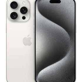 iPhone15 Pro Max[256GB] SIMフリー ホワイトチタニウム【安心…