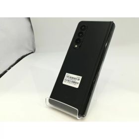 【中古】SAMSUNG au 【SIMフリー】 Galaxy Z Fold3 5G ファントムブラック 12GB 256GB SCG11【浜松駅前】保証期間1ヶ月【ランクA】