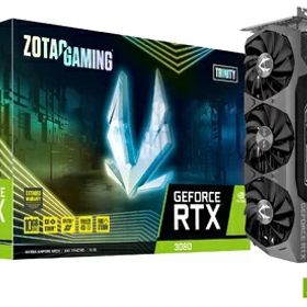 【中古】 ZOTAC GAMING GeForce RTX 3080 Trinity グラフィックスボード ZT-A30800D-10P VD7350