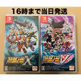 ニンテンドースイッチ(Nintendo Switch)の2台●スーパーロボット大戦X●スーパーロボット大戦V(家庭用ゲームソフト)