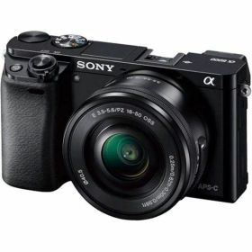 【中古】ソニー SONY α6000 パワーズームレンズキット ブラック ILCE-6000L B