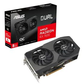 【中古】 ASUS AMD Radeon RX7600 搭載 ビデオカード DUAL-RX7600-O8G