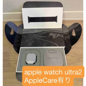 アップル(Apple)のApple Watch Ultra2 ブラックチタニウム AppleCare有 (その他)