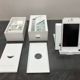 Apple iPhone 4S ホワイト 本体 16GB 箱、付属品あり