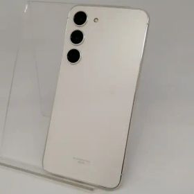 【中古】SAMSUNG au 【SIMフリー】 Galaxy S23 クリーム 8GB 256GB SCG19【日本橋3】保証期間１ヶ月【ランクB】