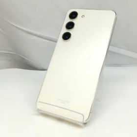 【中古】SAMSUNG au 【SIMフリー】 Galaxy S23 クリーム 8GB 256GB SCG19【札幌】保証期間１ヶ月【ランクA】