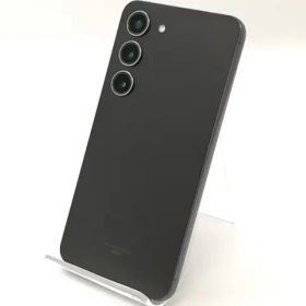 【中古】SAMSUNG au 【SIMフリー】 Galaxy S23 ファントムブラック 8GB 256GB SCG19【秋葉4号】保証期間１ヶ月【ランクB】