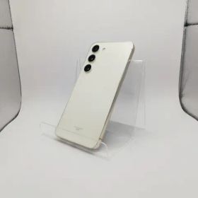 【中古】SAMSUNG au 【SIMフリー】 Galaxy S23 クリーム 8GB 256GB SCG19【川崎駅前】保証期間１ヶ月【ランクA】