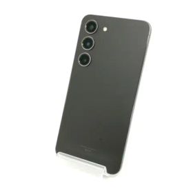 【中古】SAMSUNG au 【SIMフリー】 Galaxy S23 ファントムブラック 8GB 256GB SCG19【OSU301】保証期間１ヶ月【ランクB】