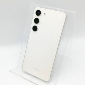 【中古】SAMSUNG au 【SIMフリー】 Galaxy S23 クリーム 8GB 256GB SCG19【中野】保証期間１ヶ月【ランクB】
