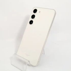 【中古】SAMSUNG au 【SIMフリー】 Galaxy S23 クリーム 8GB 256GB SCG19【新宿】保証期間１ヶ月【ランクA】