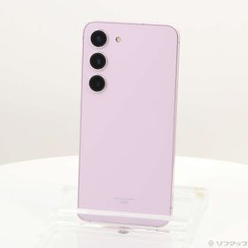 (中古)SAMSUNG Galaxy S23 256GB ラベンダー SCG19 au SIMフリー(258-ud)