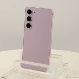 (中古)SAMSUNG Galaxy S23 256GB ラベンダー SCG19 au SIMフリー(276-ud)