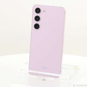 (中古)SAMSUNG Galaxy S23 256GB ラベンダー SCG19 au SIMフリー(305-ud)