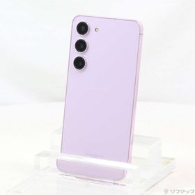 (中古)SAMSUNG Galaxy S23 256GB ラベンダー SC-51D docomo SIMフリー(258-ud)