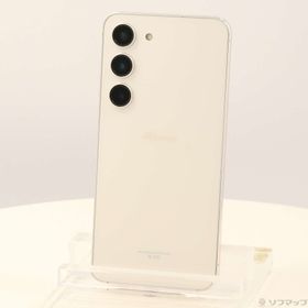 (中古)SAMSUNG Galaxy S23 256GB クリーム SC-51D docomo SIMフリー(262-ud)