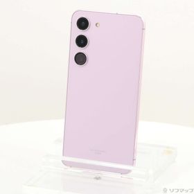 (中古)SAMSUNG Galaxy S23 256GB ラベンダー SCG19 au SIMフリー(262-ud)