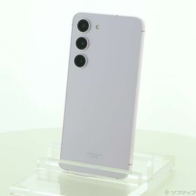 (中古)SAMSUNG Galaxy S23 256GB ラベンダー SCG19 au SIMフリー(258-ud)