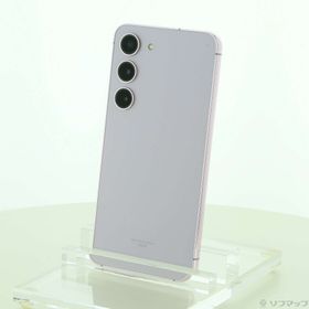 (中古)SAMSUNG Galaxy S23 256GB ラベンダー SCG19 au SIMフリー(305-ud)