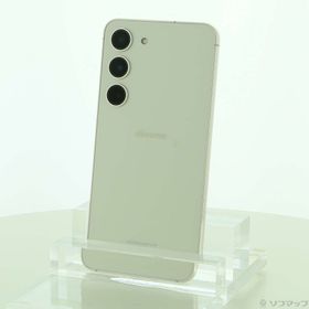 (中古)SAMSUNG Galaxy S23 256GB クリーム SC-51D docomo SIMフリー(262-ud)