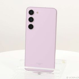 (中古)SAMSUNG Galaxy S23 256GB ラベンダー SCG19 au SIMフリー(371-ud)