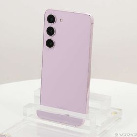 (中古)SAMSUNG Galaxy S23 256GB ラベンダー SCG19 au SIMフリー(349-ud)