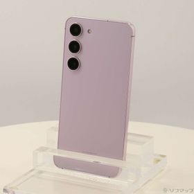 (中古)SAMSUNG Galaxy S23 256GB ラベンダー SCG19 au SIMフリー(269-ud)