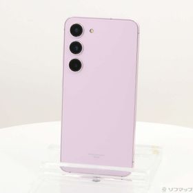 (中古)SAMSUNG Galaxy S23 256GB ラベンダー SCG19 au SIMフリー(276-ud)