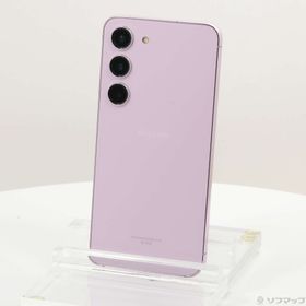 (中古)SAMSUNG Galaxy S23 256GB ラベンダー SC-51D docomo SIMフリー(297-ud)